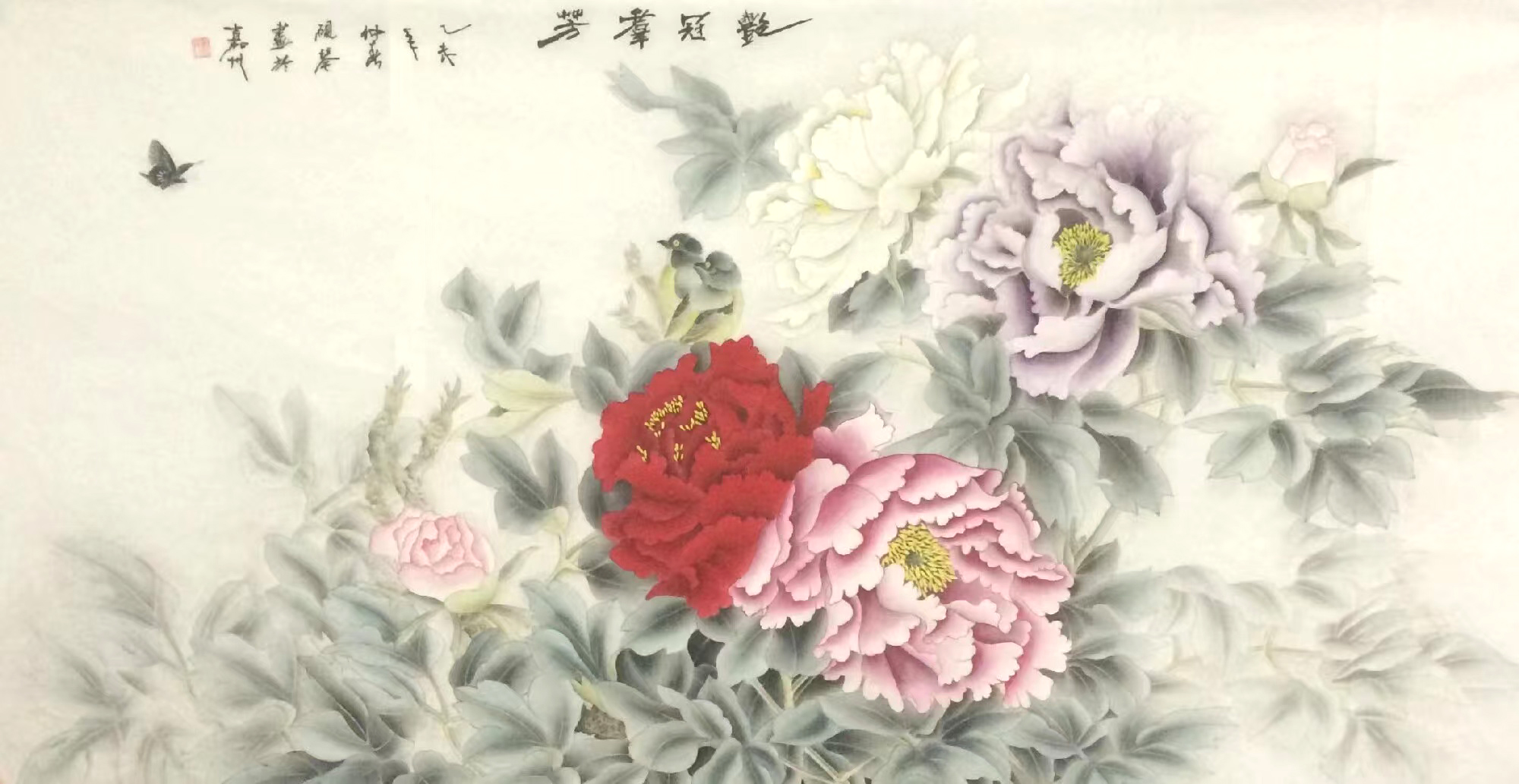武艳琴作品10 《艳冠群芳》